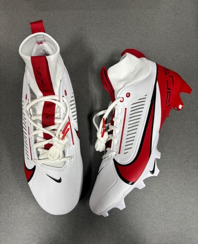 Nike Vapor Edge Pro 360 2 TB “White University Red” Football Cleats Size 13
