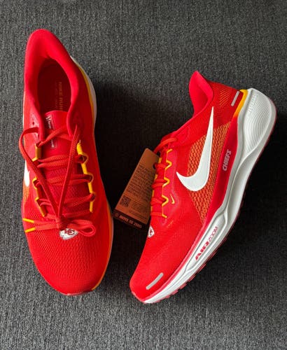 NIKE X NFL AIR ZOOM PEGASUS 41 “KANSAS CITY CHIEFS” RUNNING SHOES SIZE 11.5