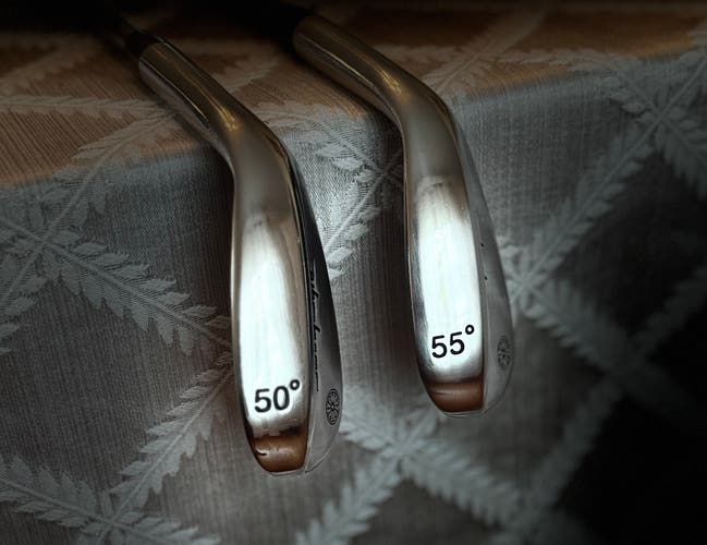 Swing Sync 50° & 55° Wedges – Near-Mint, Polished, New Lamkin Grips, Perfect for New Golfers!