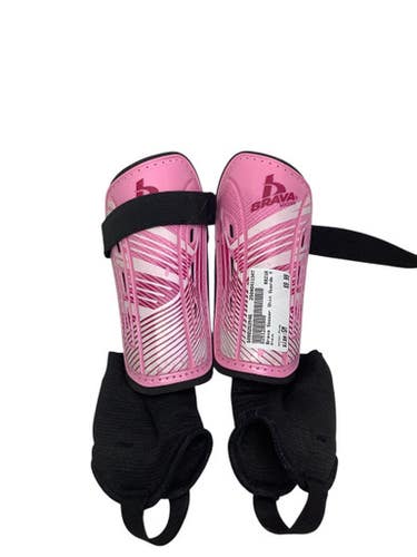 Used Brava Soccer Shin Guards Youth Pink SM 11347-S000252546