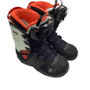Used Salomon SYNAPSE Mens Snowboard Boots Black Senior 10.5 11347-S000252531