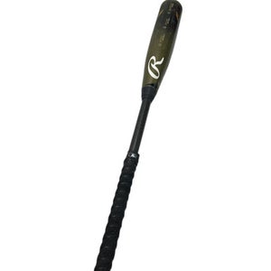 Used Rawlings ICON CARBON BB/SB USSSA 2 5/8 Bat Black And Gold 31" 11347-S000252520
