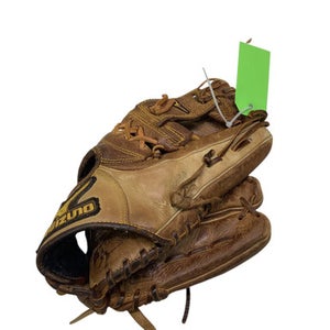 Used Mizuno FUTURE PRO MODEL BB/SB Glove RH Throw Brown 11 1/4" 11347-S000252514