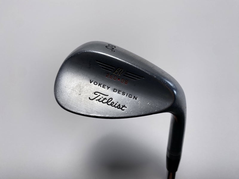 Titleist Vokey Chrome 200 Lob Wedge LW 60* 8 True Temper Dynamic Gold Mens RH