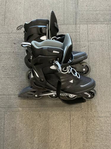 Used Rollerblade ZETRABLADE Senior Rec Fitness Skates Black Senior 12 11614-S000218689