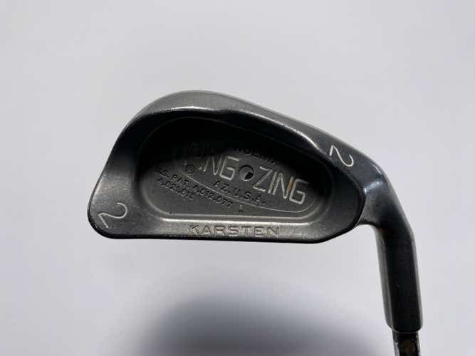 Ping Zing Single 2 Iron Black Dot Karsten KT-M Regular Steel Mens RH