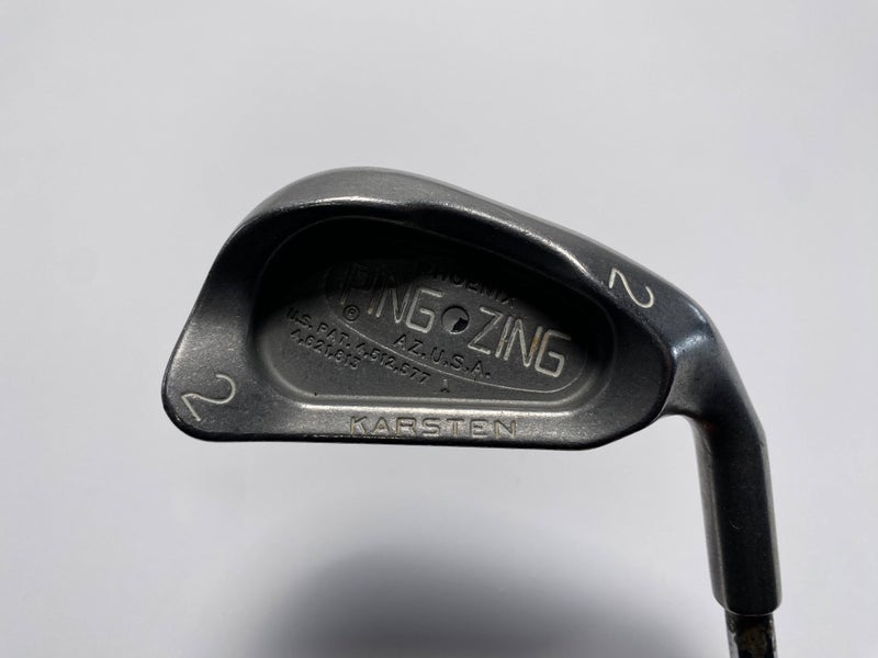 Ping Zing Single 2 Iron Black Dot Karsten KT-M Regular Steel Mens RH