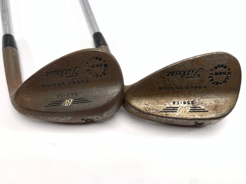Titleist Vokey 260 Raw Wedge Set 56* 14 60* 12 DG Wedge Mens RH
