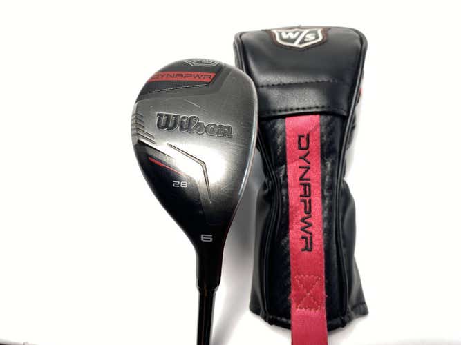 Wilson Dynapwr 6 Hybrid 28* Project X HZRDUS RDX Smoke Red 5.0 Mens RH HC