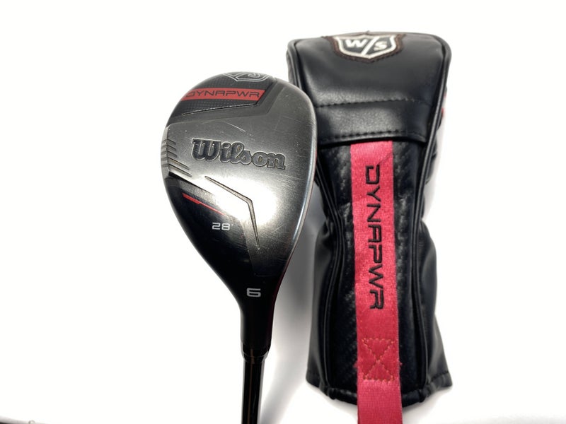 Wilson Dynapwr 6 Hybrid 28* Project X HZRDUS RDX Smoke Red 5.0 Mens RH HC