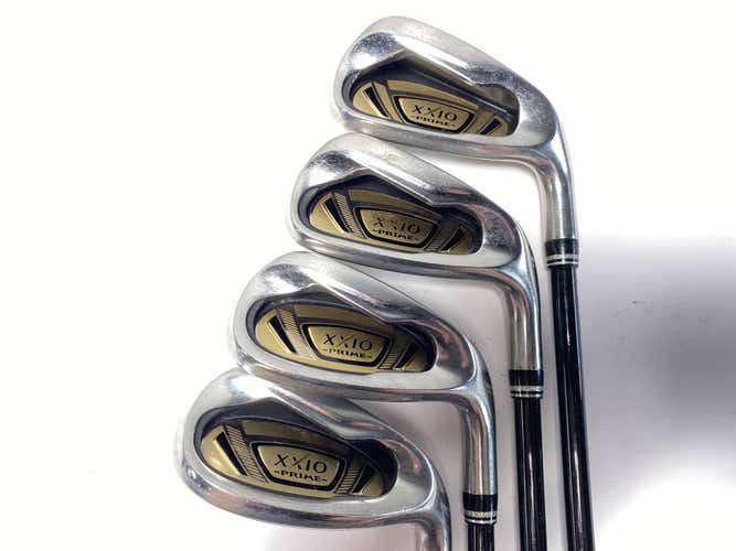 XXIO Prime 10 Iron Set 7-PW+SW SP-1000 Flex 3311 45g Regular RH No 9 iron