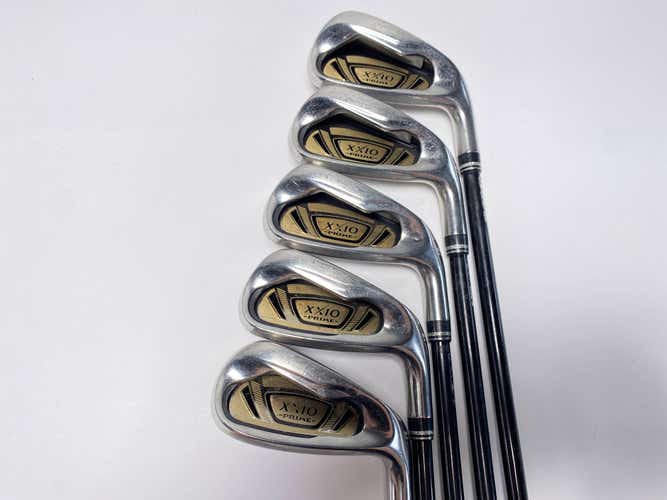 XXIO Prime 10 Iron Set 5-9 SP-1000 Flex 3311 45g Regular Graphite Mens RH