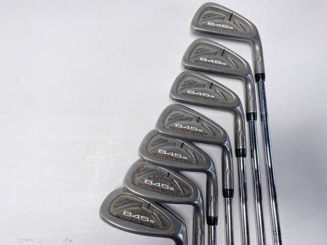 Tommy Armour 845 S Silver Scot Iron Set 4-9+GW Tour Step Regular RH