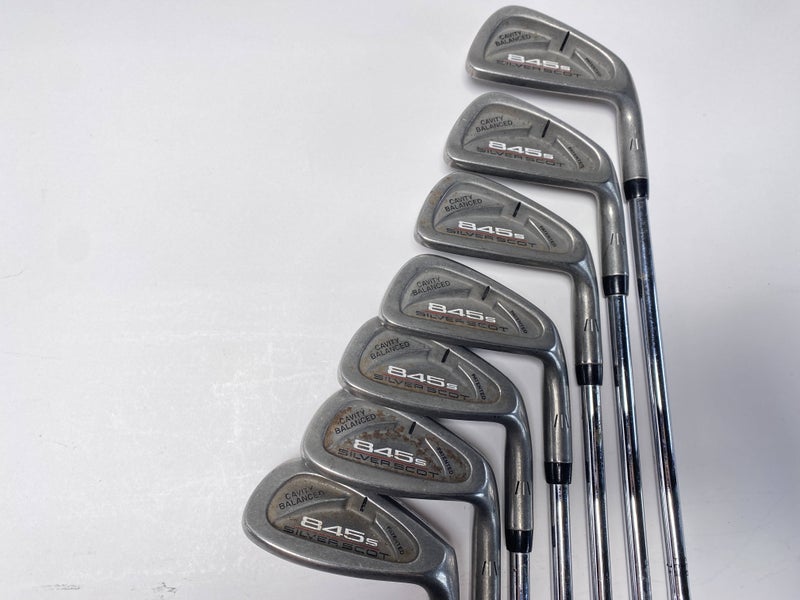 Tommy Armour 845 S Silver Scot Iron Set 4-9+GW Tour Step Regular RH