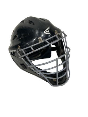 Used Easton CATCHER HELMET Catchers Helmet w/Mask Black MD 11847-S000028375