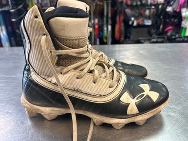 Used Under Armour Jr FB Cleats Black Junior 06 11868-S000064466