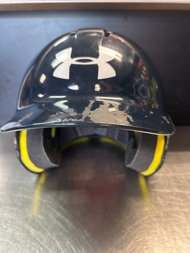 Used Under Armour UABH110MM USA Batting Helmet No Mask Navy Blue XS 11868-S000064446
