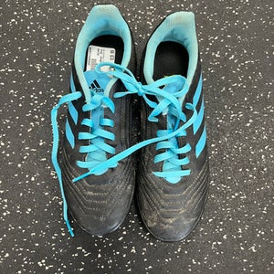 Used Adidas PREDATOR Soccer Indoor Shoes Black Junior 04 11849-S000030322