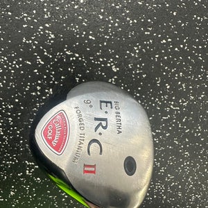 Used Callaway BIG BERTHA Mens Driver RH 9.0 Degree 11849-S000030318