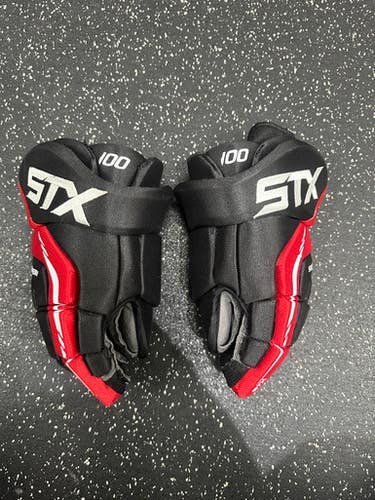Used STX SURGEON 100 Senior Gloves Black 14" 11849-S000030313
