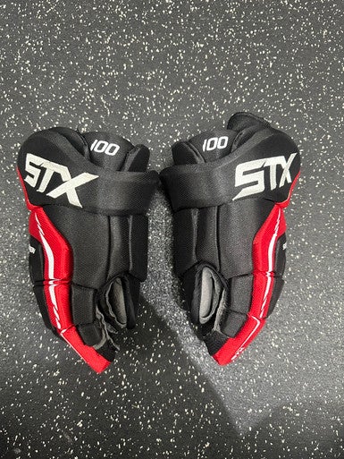 Used STX SURGEON 100 Senior Gloves Black 14" 11849-S000030313
