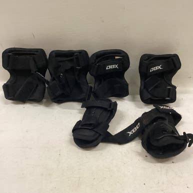 Used DBX SKATING PROTECTIVE SET Skateboard Kneepads Black MD 11725-S000489880