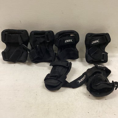 Used DBX SKATING PROTECTIVE SET Skateboard Kneepads Black MD 11725-S000489880