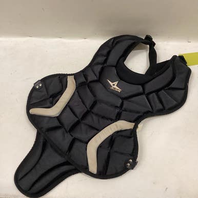 Used All Star ALL STAR CHEST Catchers Chest Protector Black Junior 11725-S000489854