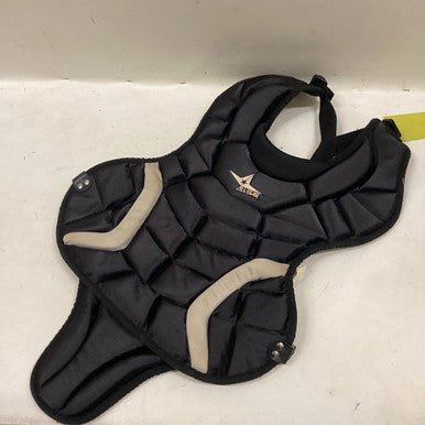 Used All Star ALL STAR CHEST Catchers Chest Protector Black Junior 11725-S000489854