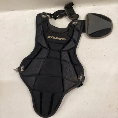 Used Champion Sports YTH CATCHERS CHEST Catchers Chest Protector Black Youth 11725-S000489852