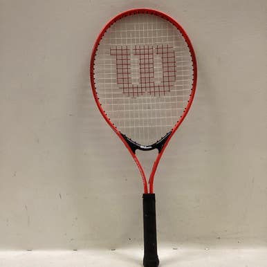Used Wilson FEDERER 25 Junior Tennis Racquet Red 25" 11725-S000489808