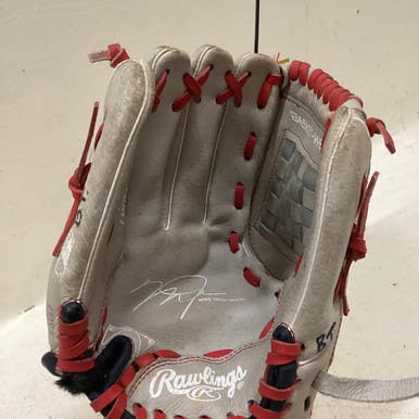 Used Rawlings SC110MT BB/SB Glove LH Throw Grey 11" 11725-S000489792