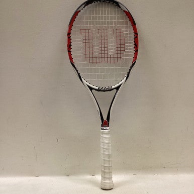 Used Wilson K SIX.ONE 95 Adult Tennis Racquet Red 4 3/8" 11725-S000489737