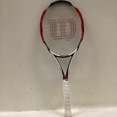 Used Wilson K SIX.ONE 95 Adult Tennis Racquet Red 4 3/8" 11725-S000489738