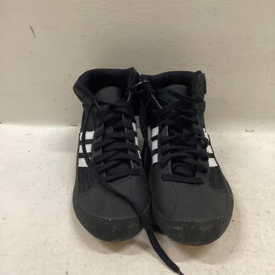 Used Adidas Wrestling Shoes Black Junior 03.5 11725-S000489729
