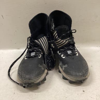 Used Under Armour CLEAT BB/SB Cleats Black Junior 03.5 11725-S000489723