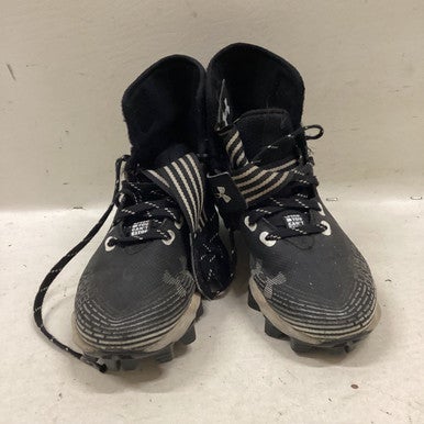Used Under Armour CLEAT BB/SB Cleats Black Junior 03.5 11725-S000489723