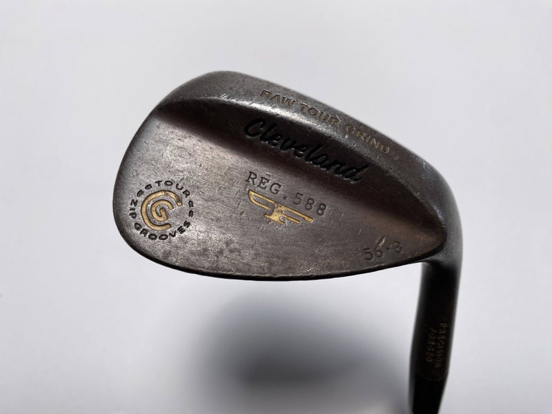 Cleveland 588 Raw Tour Grind 2012 Sand Wedge SW 56* 8 Wedge Graphite Mens RH