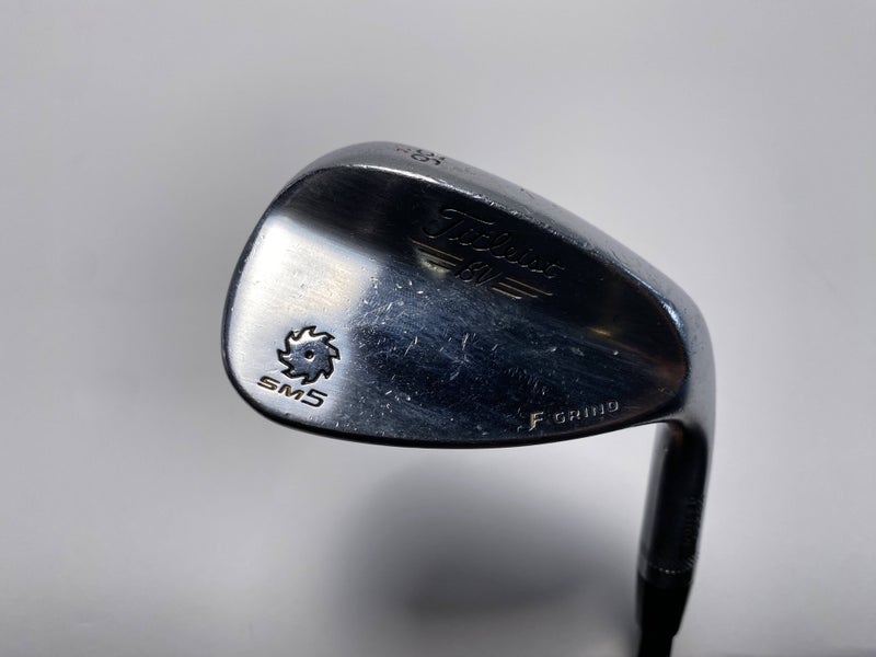 Titleist Vokey SM5 Tour Chrome Sand Wedge SW 56* 14 F-Grind Kuro Kage Mens RH