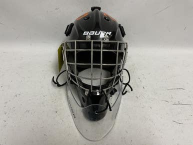 Used Bauer PROFILE 940X Junior Goalie Helmet/Mask Black MD 11855-S000188982