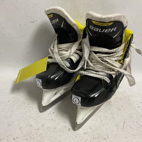 Used Bauer SUPREME 3S Junior Goalie Skate Black Junior 01 11855-S000188981