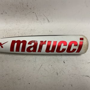 Used Marucci Cat X MSBCX8 USSSA 2 3/4 Baseball Bat White And Red 30" 11855-S000188968