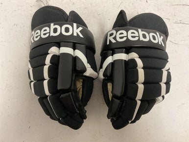 Used Reebok SC2 Senior Gloves Black And White 13" 11855-S000188957