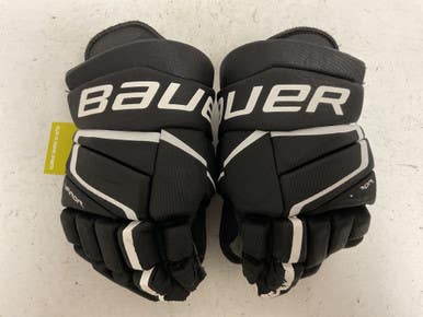 Used Bauer VAPOR VOLT Junior Gloves Black And Royal Blue 12" 11855-S000188935