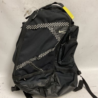 Used Nike FACE-OFF Lacrosse Player Backpack Black 11855-S000188930