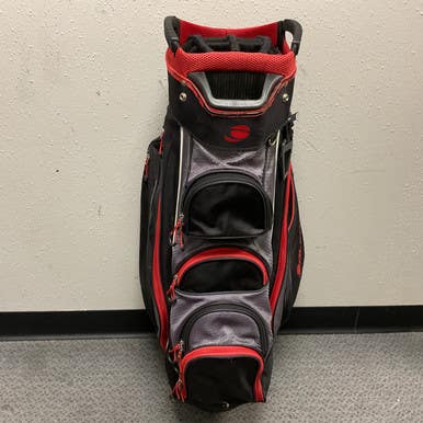 Used Orlimar Mens Cart Bag Black And Red *AS IS* 11855-S000188923