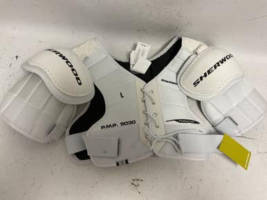Used Sher-wood PMP 5030 Senior Shoulder Pads LG 11855-S000188903