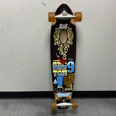 Used Sector 9 JOEL TUDOR Complete Skateboard Brown Long 11855-S000188876