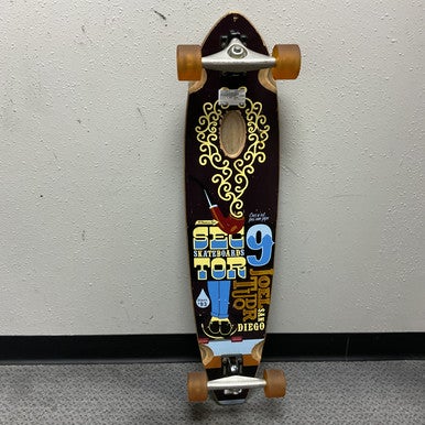 Used Sector 9 JOEL TUDOR Complete Skateboard Brown Long 11855-S000188876