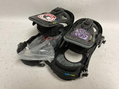 Used Salomon CYPHER Boys Binding Only Black LG 11855-S000188874